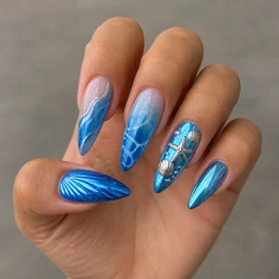 Blue Summer Elegance